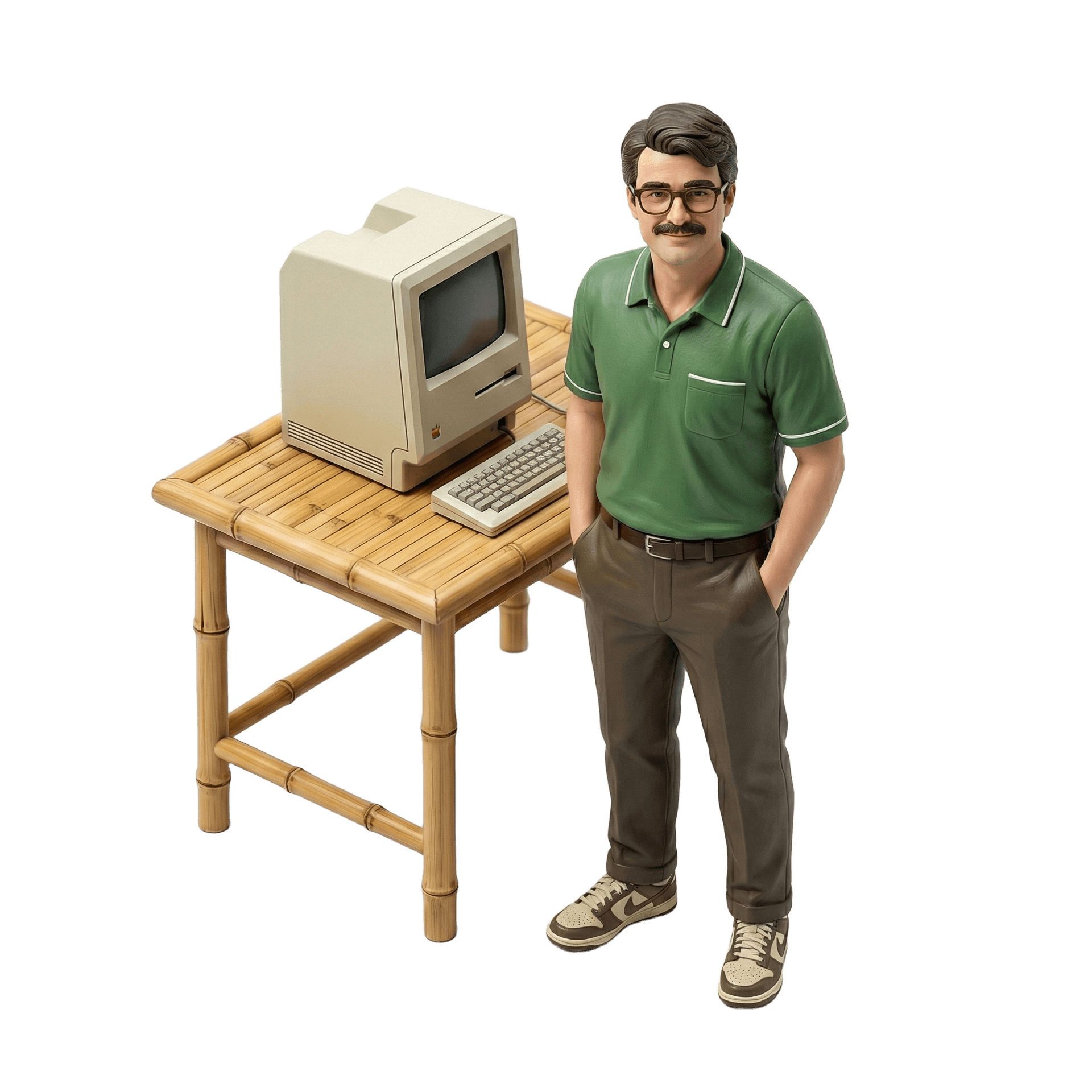 Casual standing pose